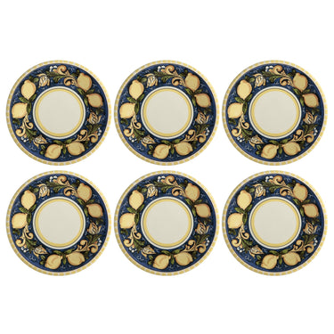 Lemons Ceramica Salerno 20cm Side Plates (Set of 6)